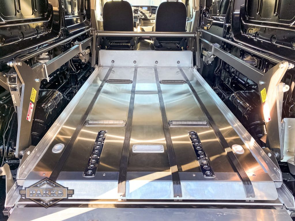 Double Deck Hydraulic Casket Floor