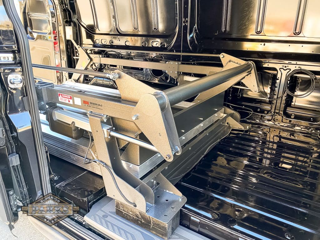 Double Deck Hydraulic Casket Floor