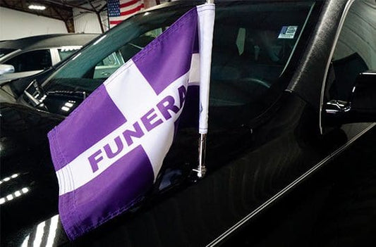 Flag - Funeral Purple
